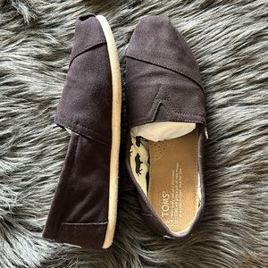 Tom‘s black canvas Alpargata shoes